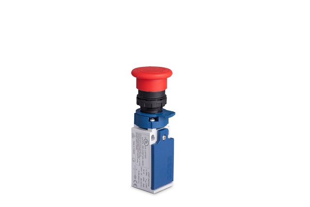 L5 Plastic Body 40 mm Plastic Emergency Stop Safety Switch Slow Action 1NO+1NC Limit Switch